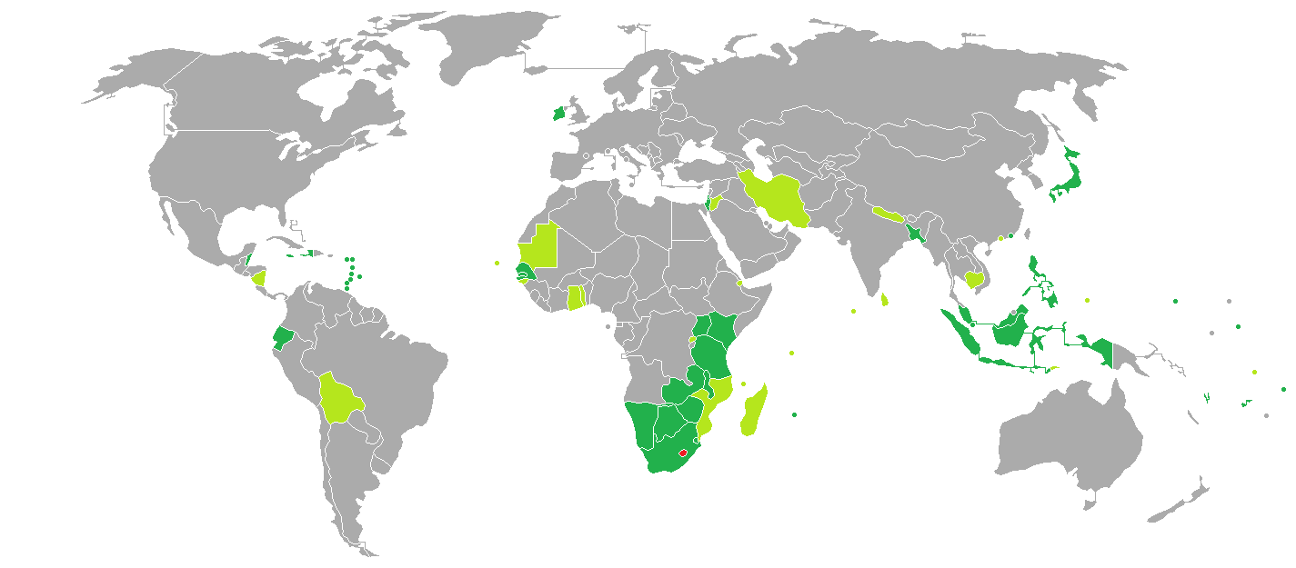 莱索托护照免签国家和地区