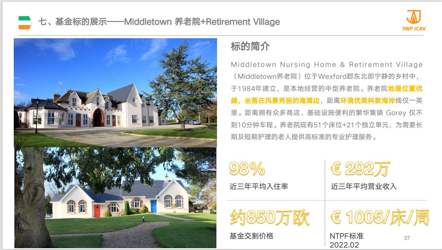 7.10基金标的展示-Middletown 养老院+Retirement Village