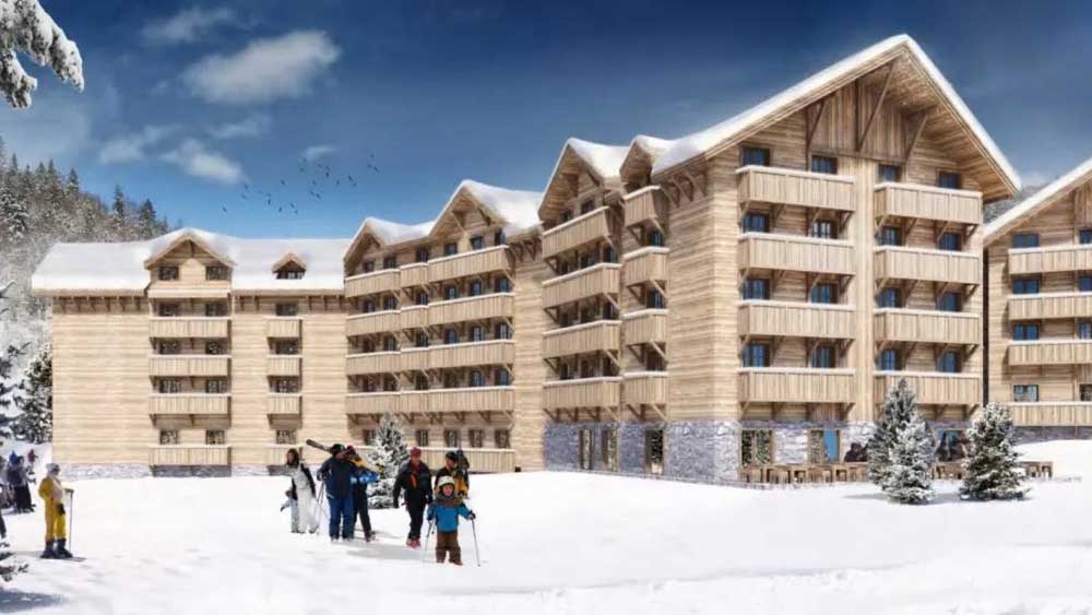 黑山K16滑雪度假酒店项目