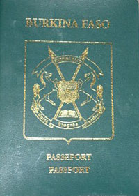 布基纳法索护照