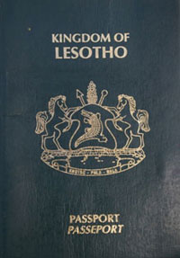 莱索托护照