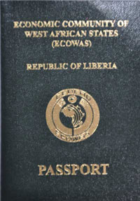 利比里亚护照