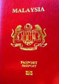 马来西亚护照号码图片