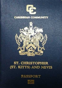 圣基茨和尼维斯护照