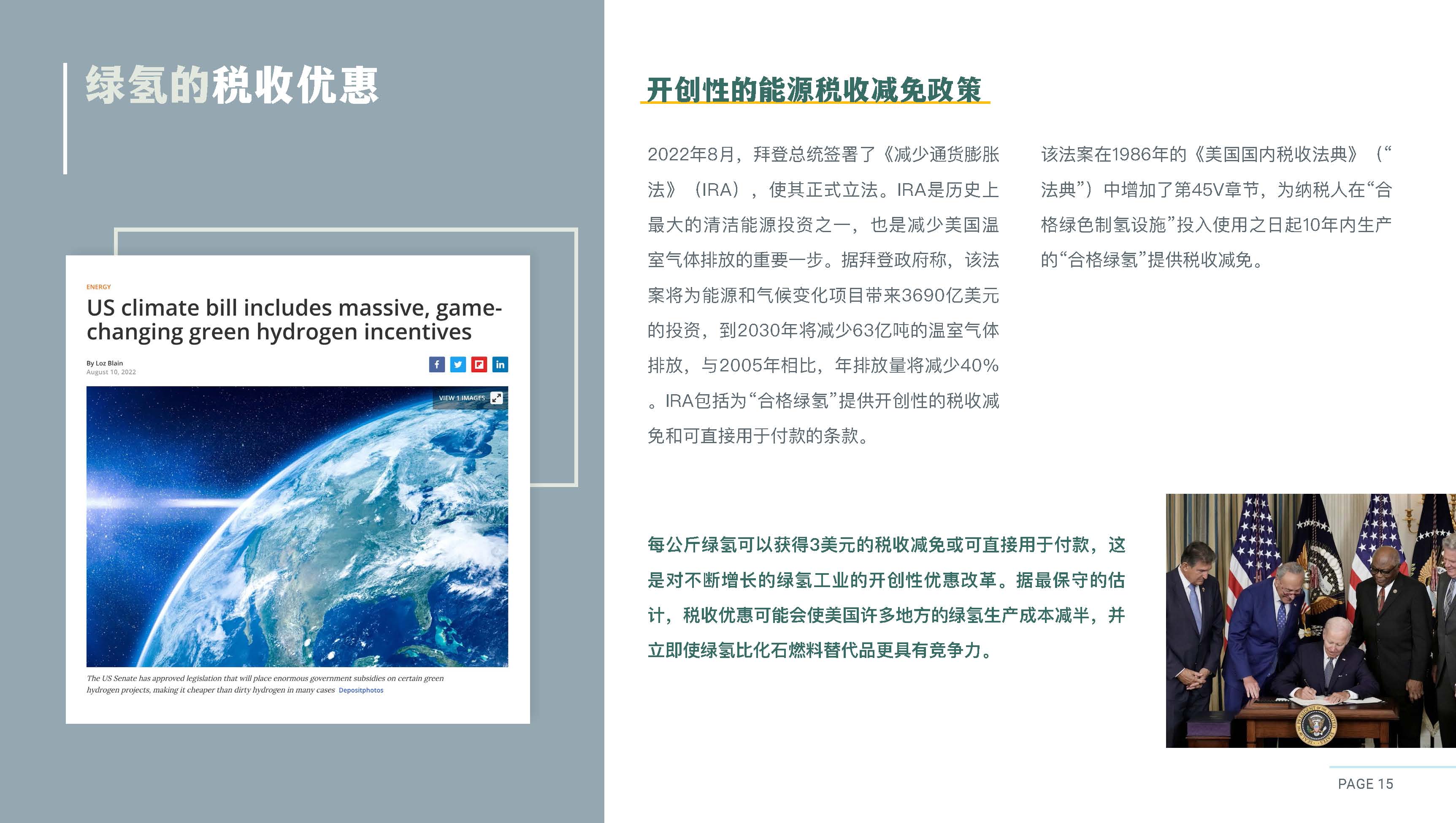 美国CanAm公司绿氢工厂开发EB5项目