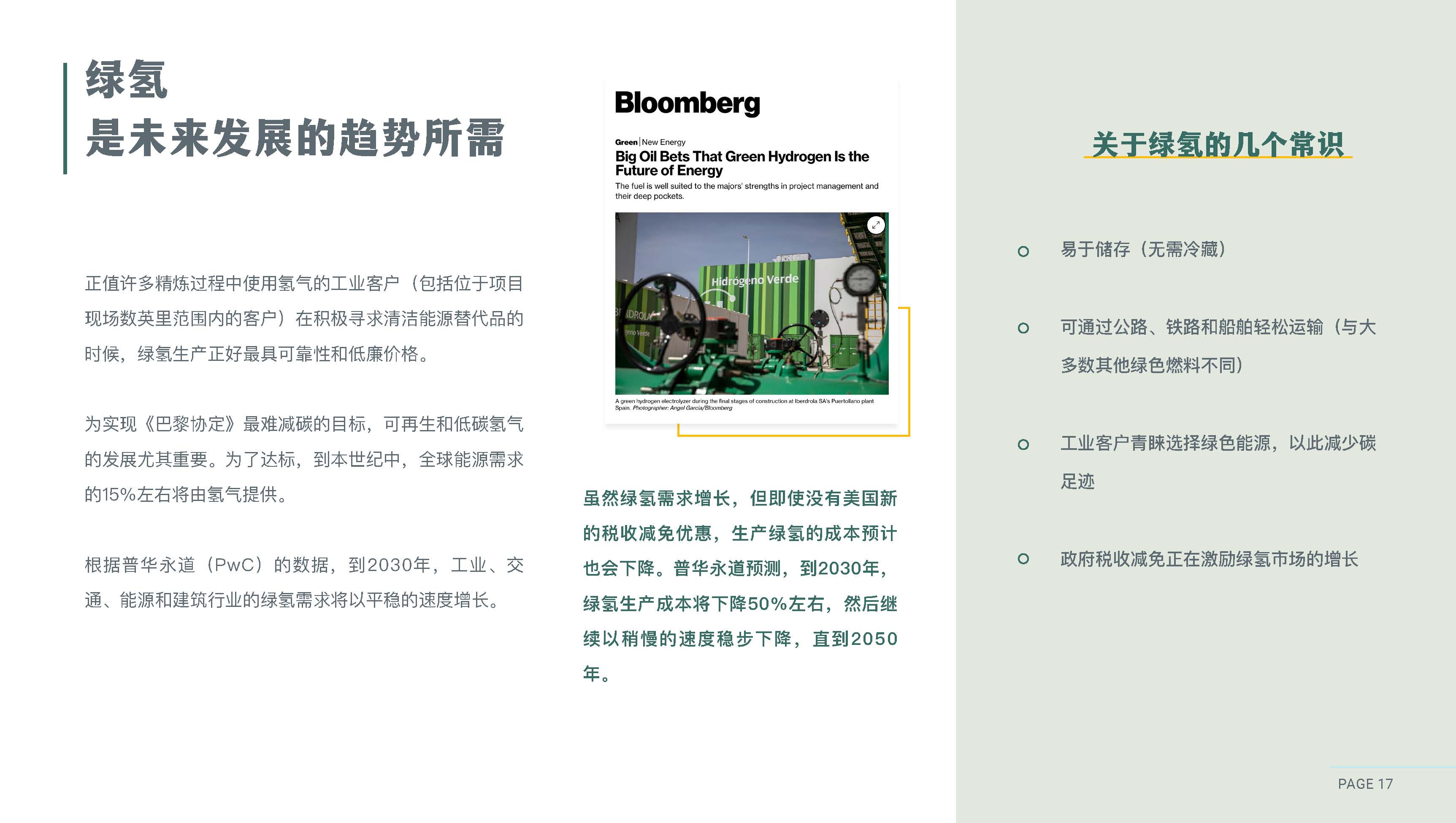 美国CanAm公司绿氢工厂开发EB5项目